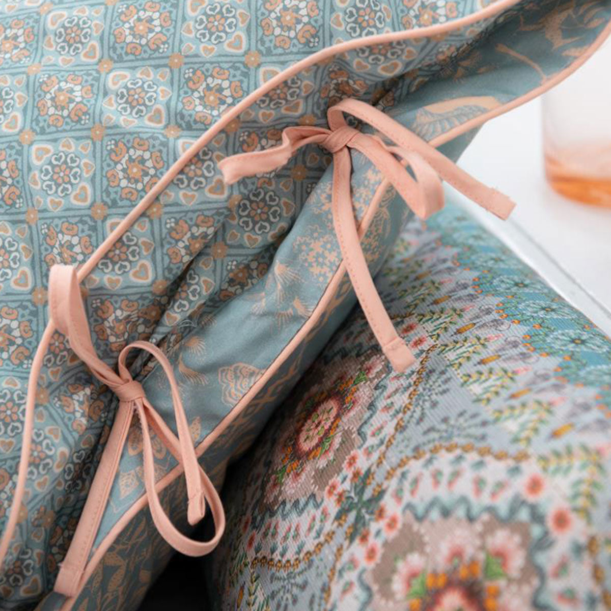 PIP Studio Origami Tree  Light Blue Quilt Cover Set King 3