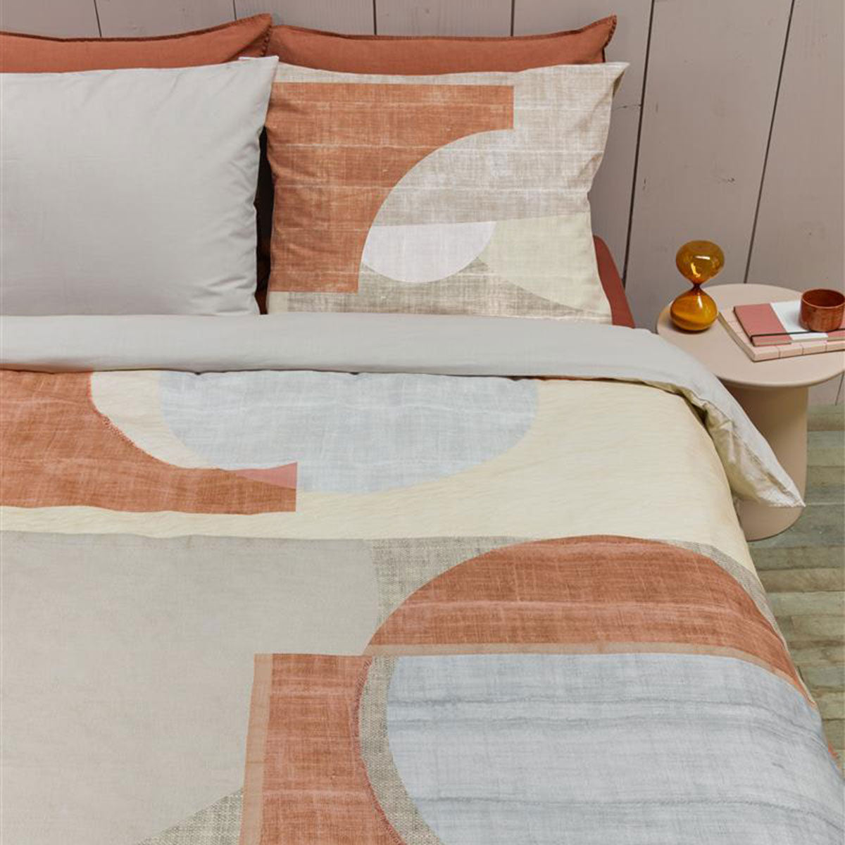 VTWonen Pale Colouring Natural Cotton Quilt Cover Set King 4