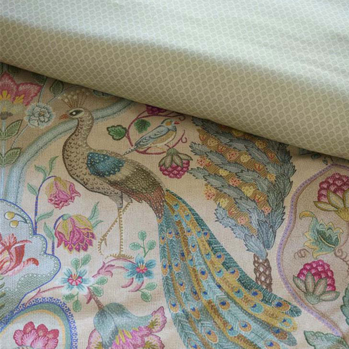 PIP Studio Pavoni Off White Cotton Quilt Cover Set King 4