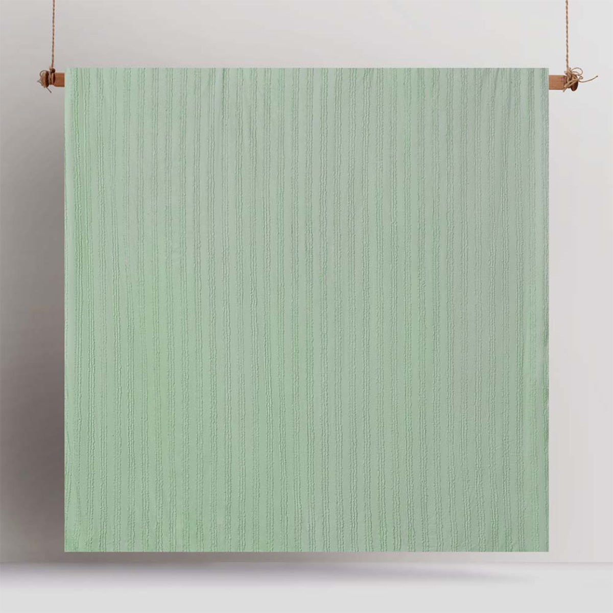 Vintage Design Homewares Reflections Sage Cotton Quilt Cover Set King 4