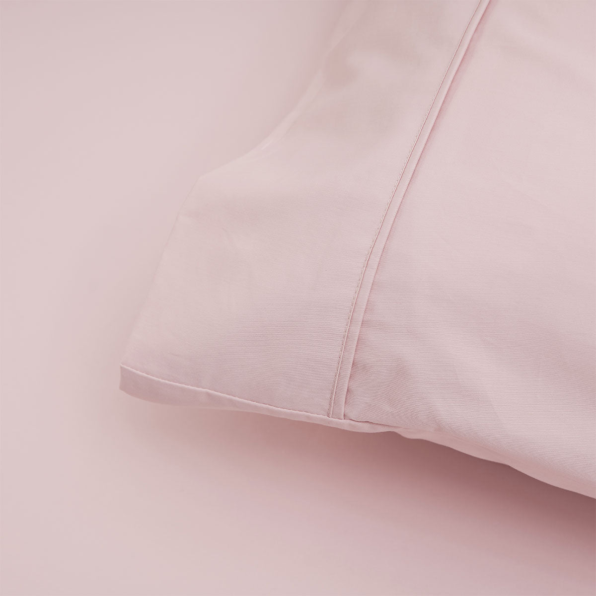 Accessorize 400TC Blush Bamboo Cotton Sheet Set 40cm Wall King 4