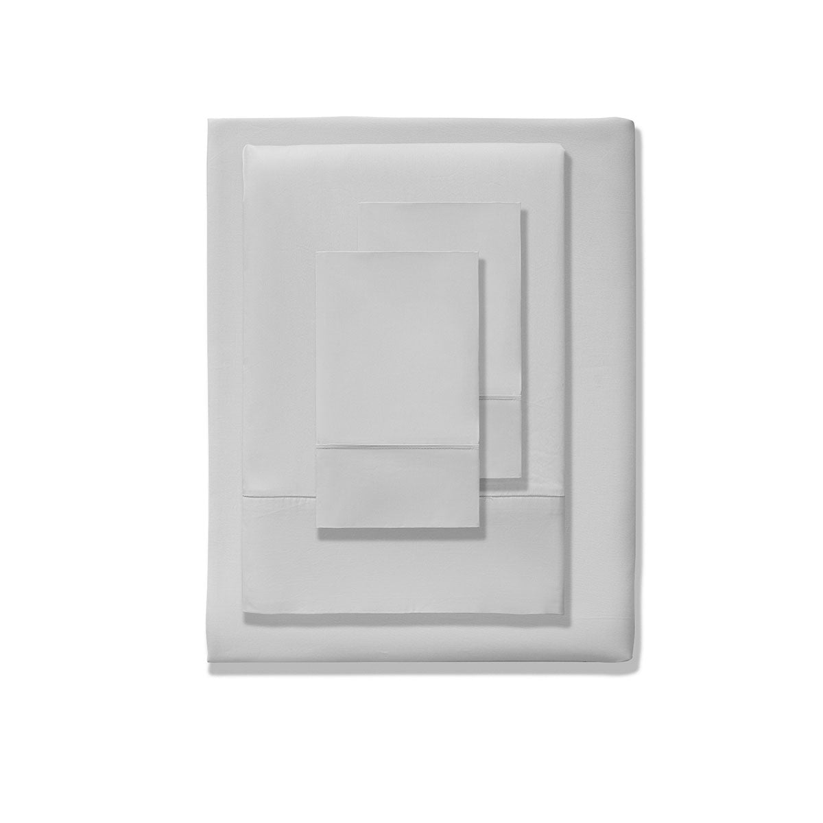 Accessorize 400TC Grey Bamboo Cotton Sheet Set 40cm Wall Single 3