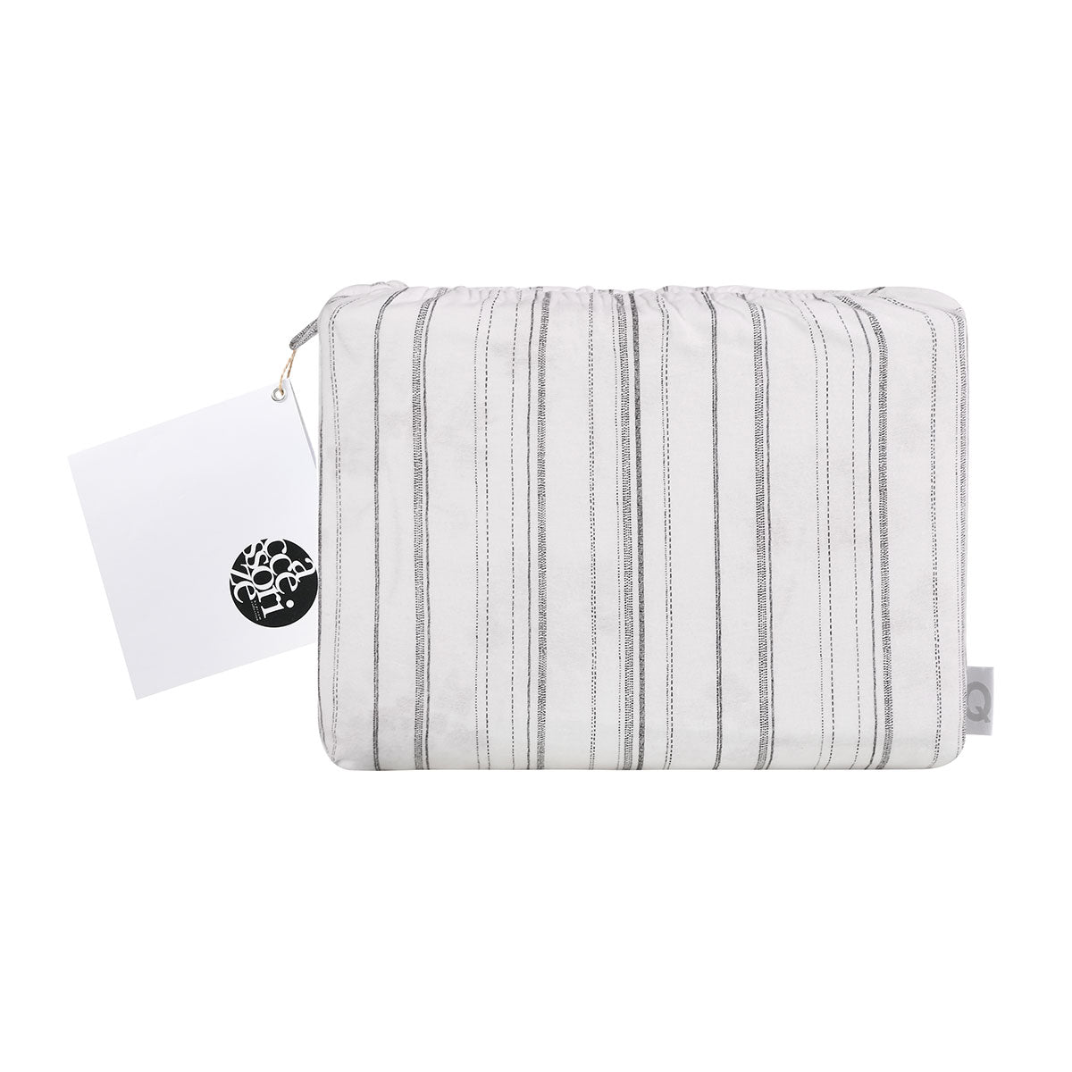 Accessorize Cotton Flannelette Sheet Set Weathered Stripe - Single 3