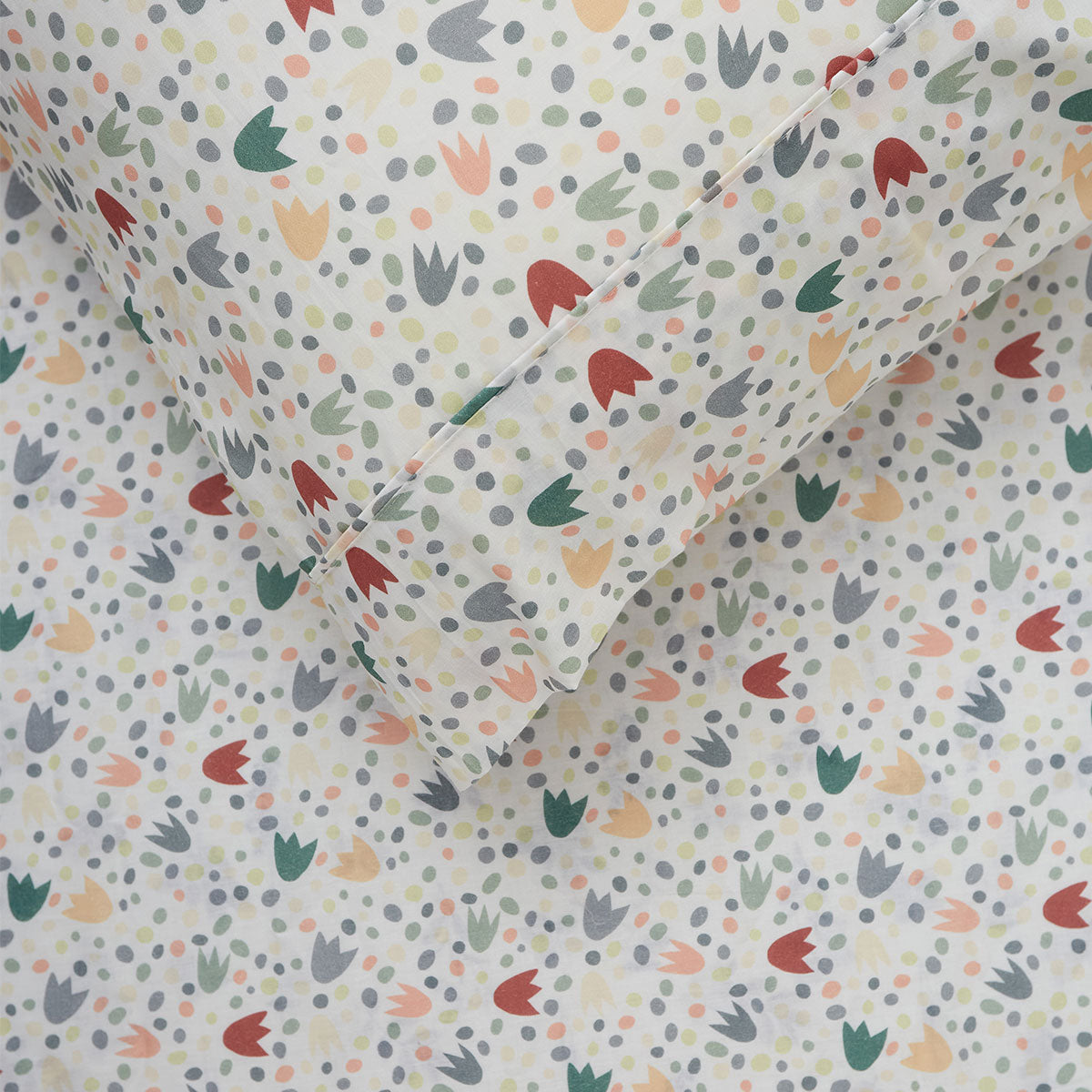 Happy Kids Dino Mania Green Cotton Sheet Set Single 3