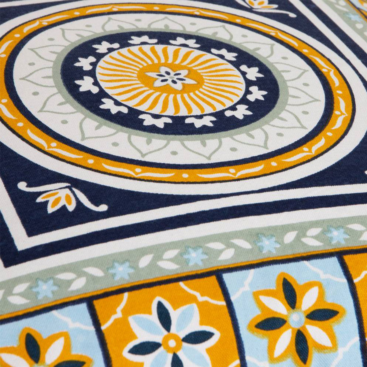 J Elliot Home Kasbah Luxury Filled Cushion 50 x 50cm Blue 3