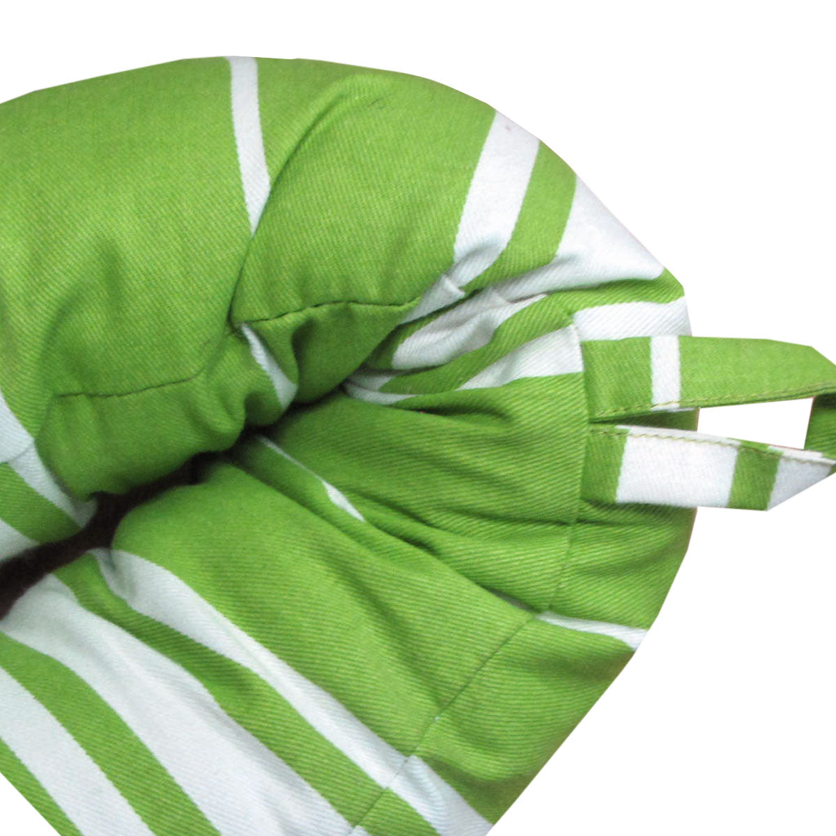 Green Striped 320g Light Weight Draught Excluder 90 x 14 cm 3