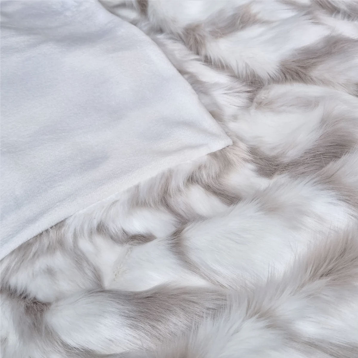 J Elliot Home Lynx Wild Cat Faux Fur Throw Rug 130 x 160cm 4