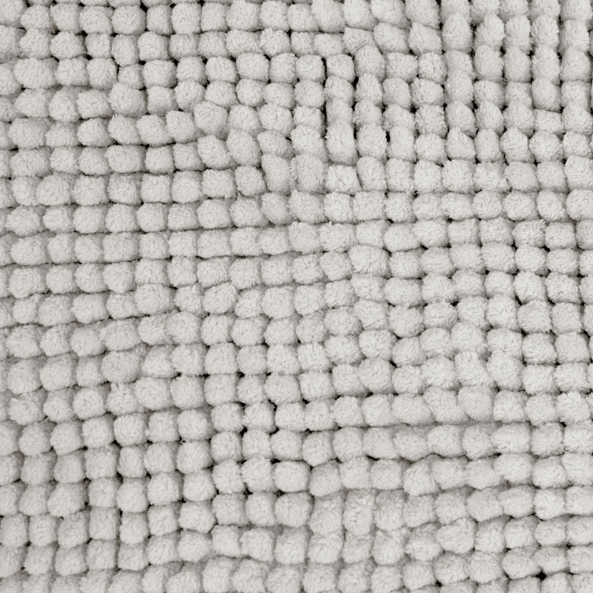 Toggle Microfiber Bath Mat Large Silver 3