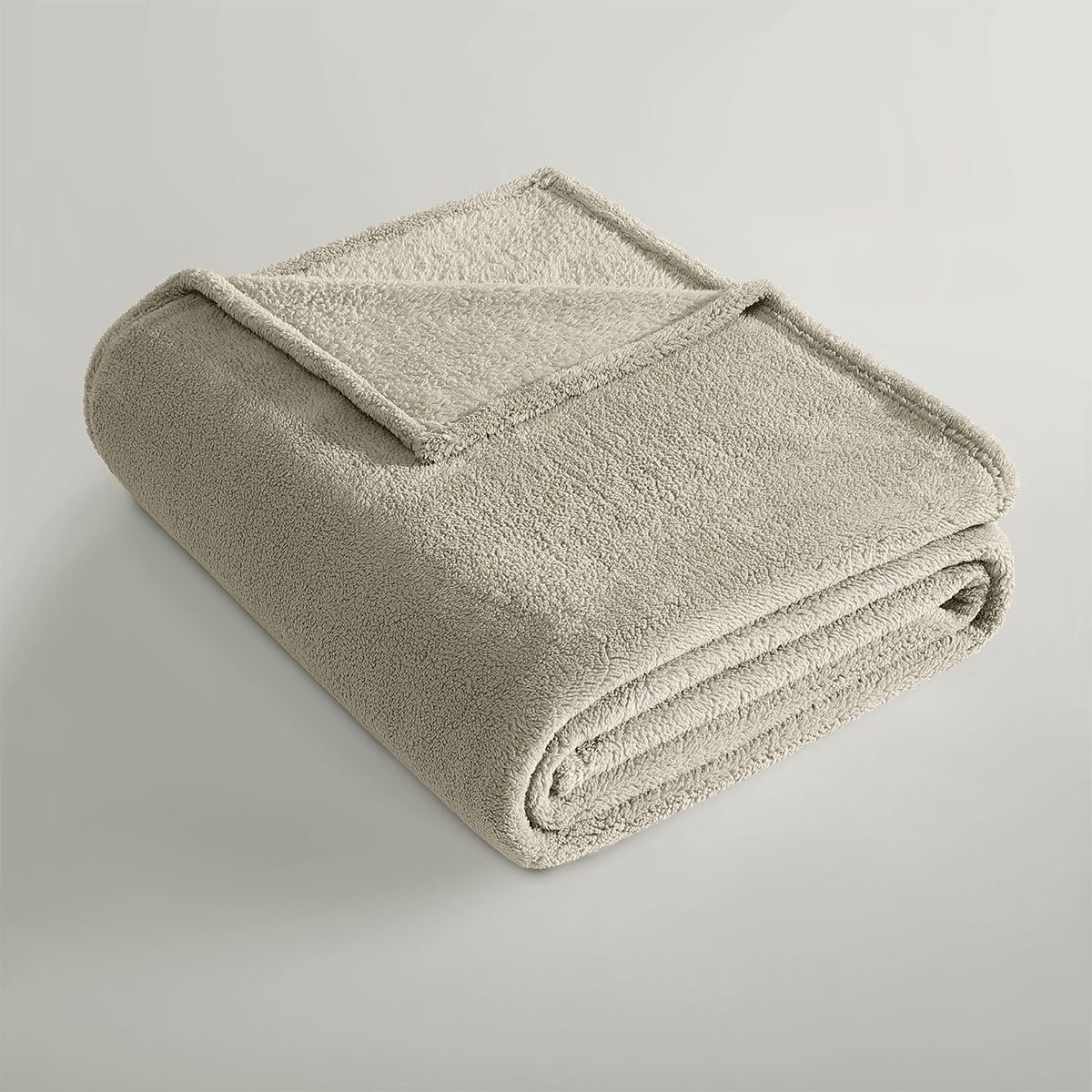 Ardor Teddy Natural Ultra Soft Cozy Fleece Blanket Queen 3