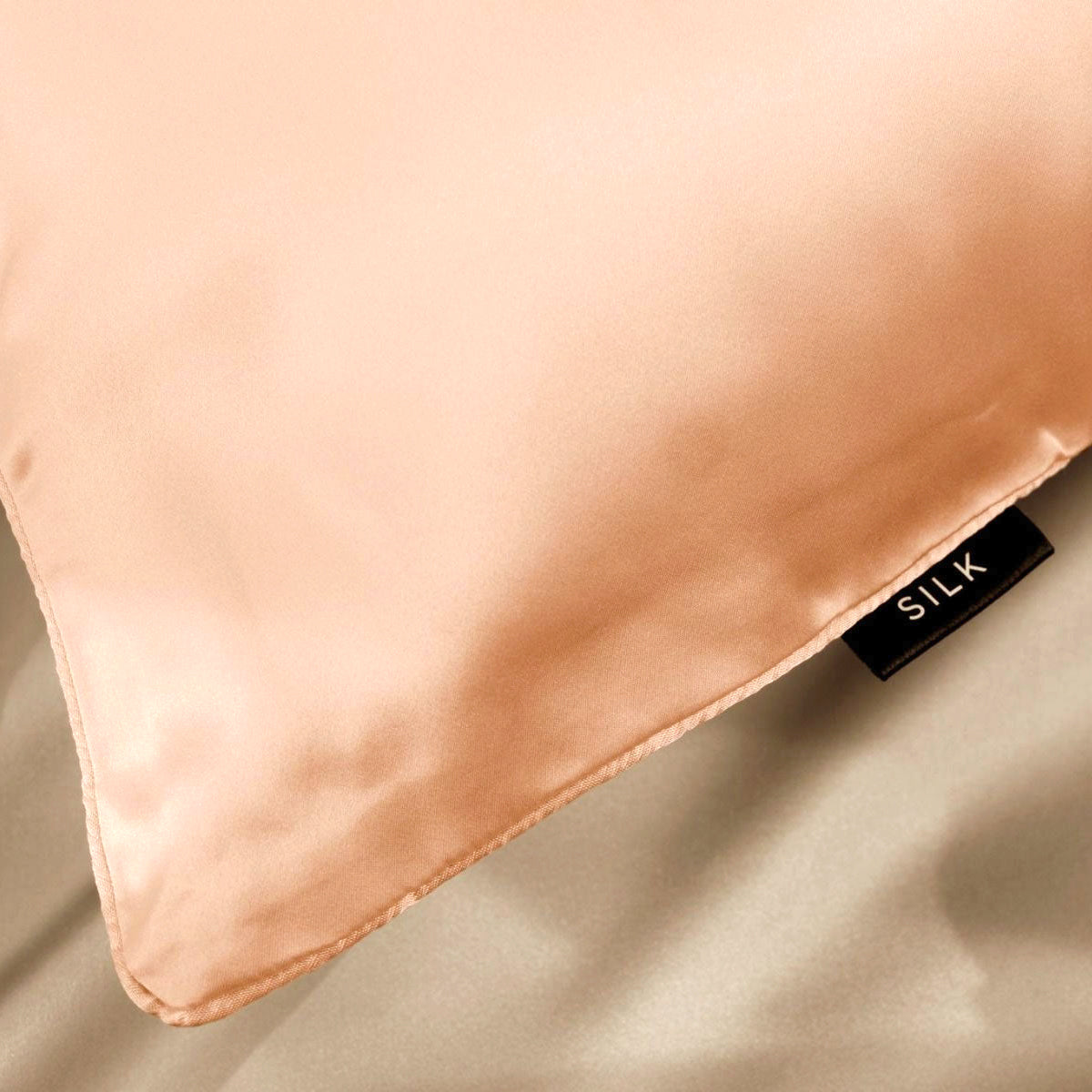 Ardor Mulberry Silk Standard Pillowcase Peach Spritz 3