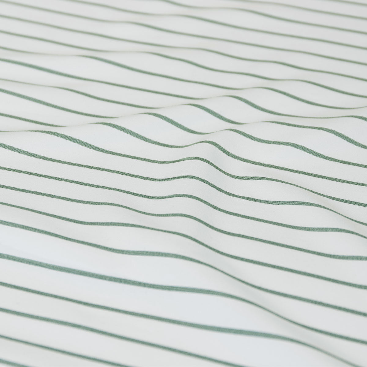 Ardor Frankie Sage Stripe Yarn Dyed Reversible Quilt Cover Set Queen 4