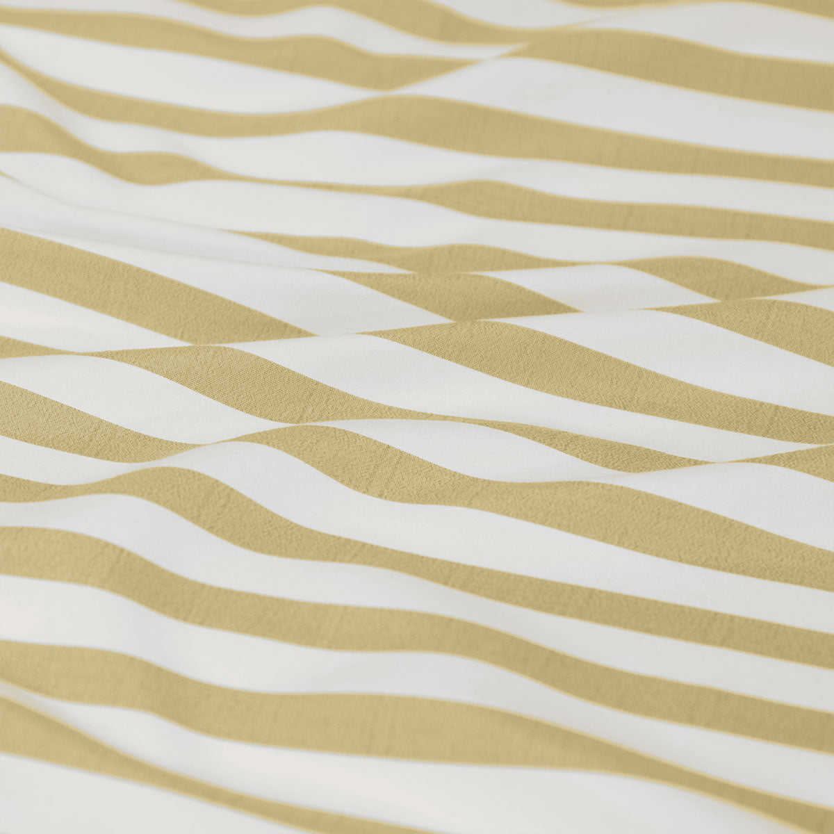 Ardor Frankie Yellow Stripe Yarn Dyed Reversible Quilt Cover Set Queen 3