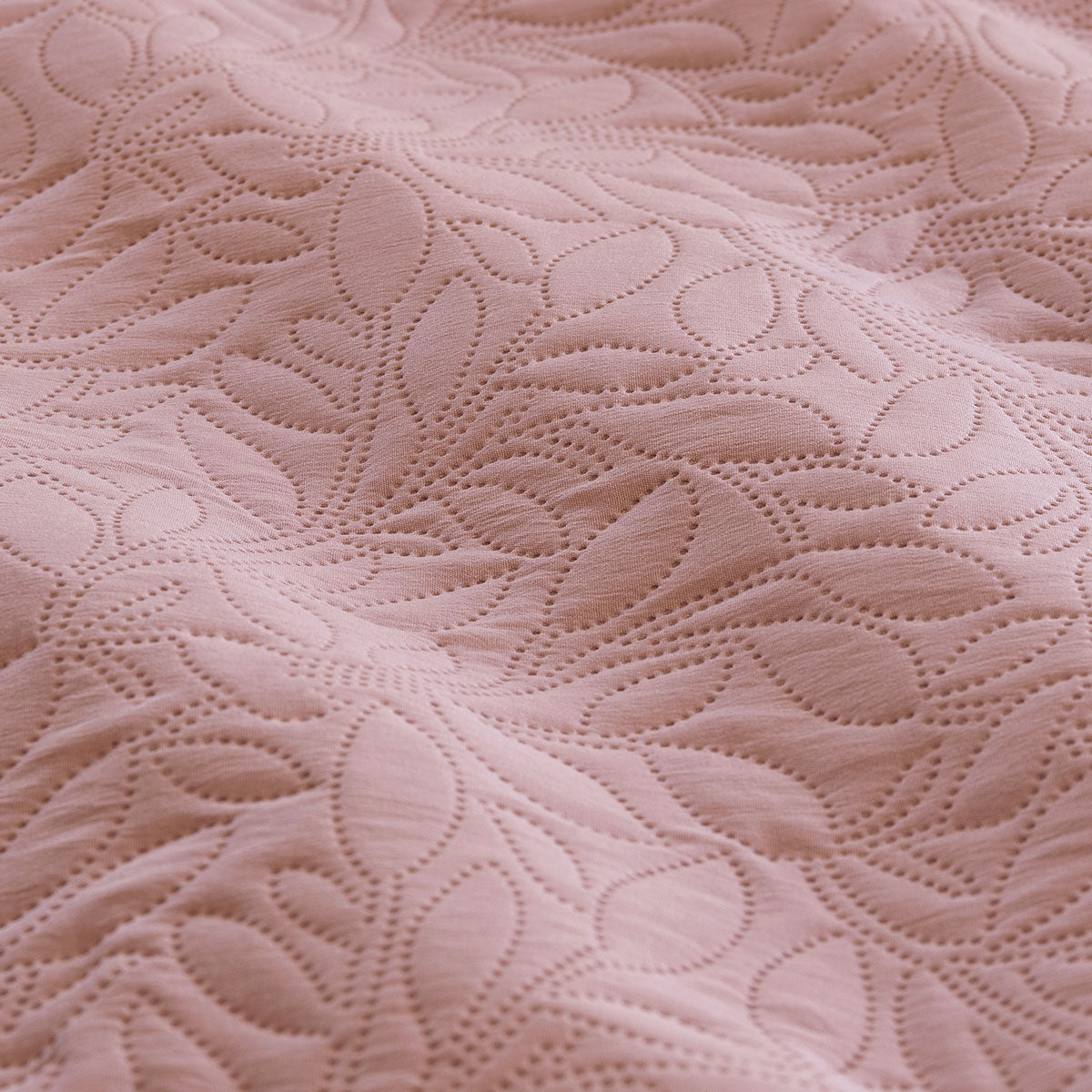 Ardor Lottie Blush Pinsonic Embossed Quilt Cover Set Queen 4