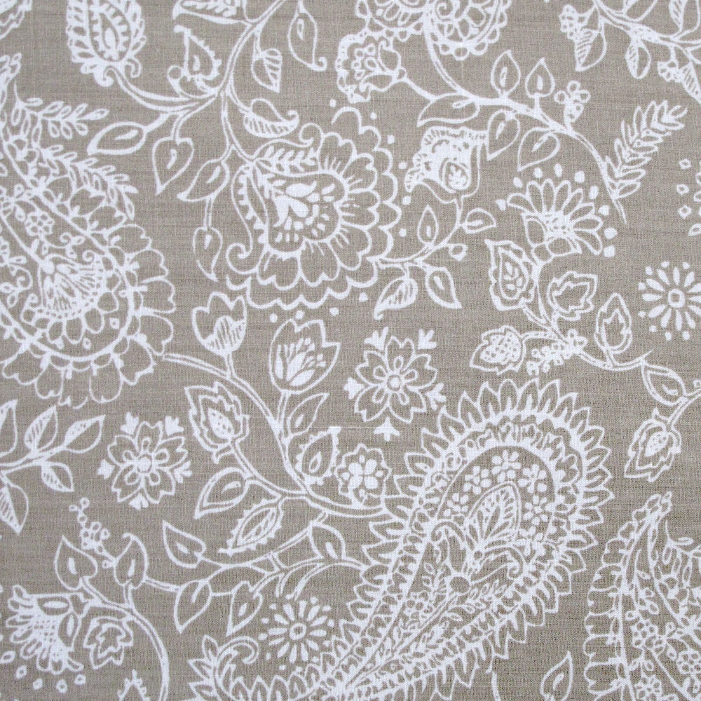 Ardor 225TC Cotton Rich Paisley Stone Quilt Cover Set Queen 3