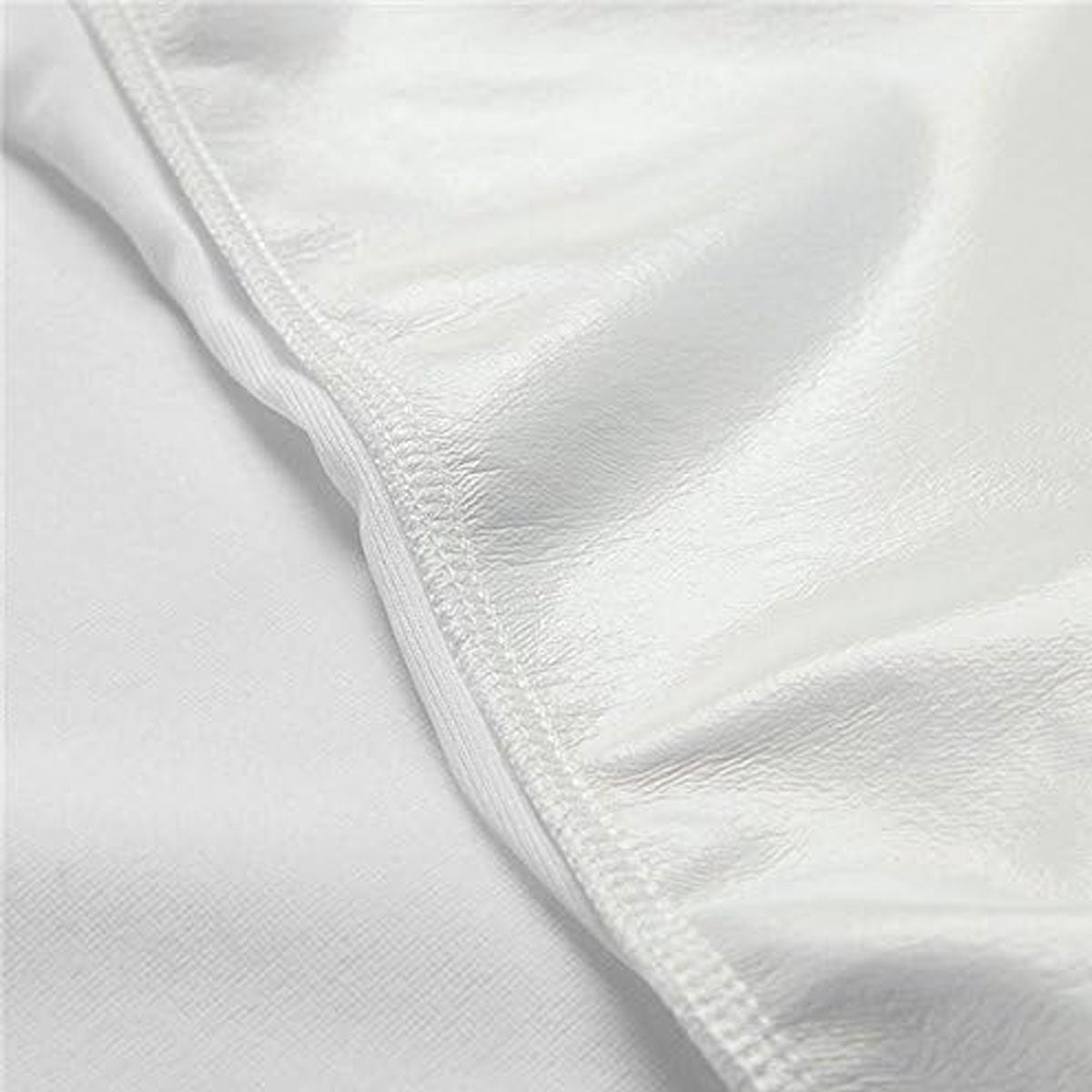 Waterproof Fitted Mattress Protector Standard Cot Size 131x69x19cm 4