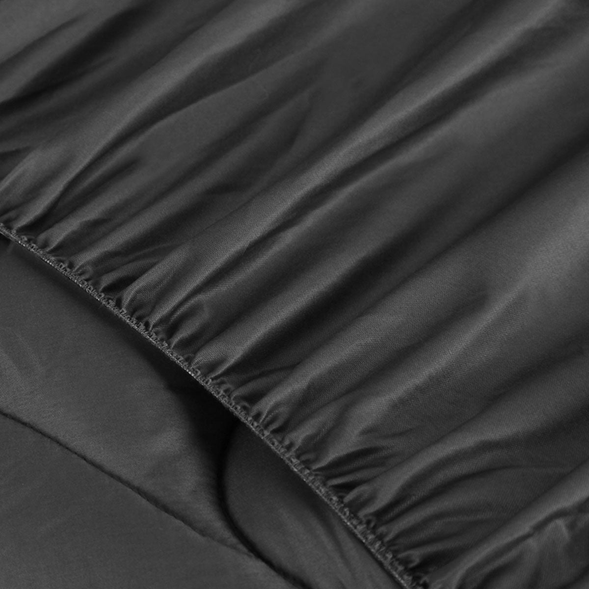 Ramesses 1000GSM Charcoal Mattress Topper Single 4