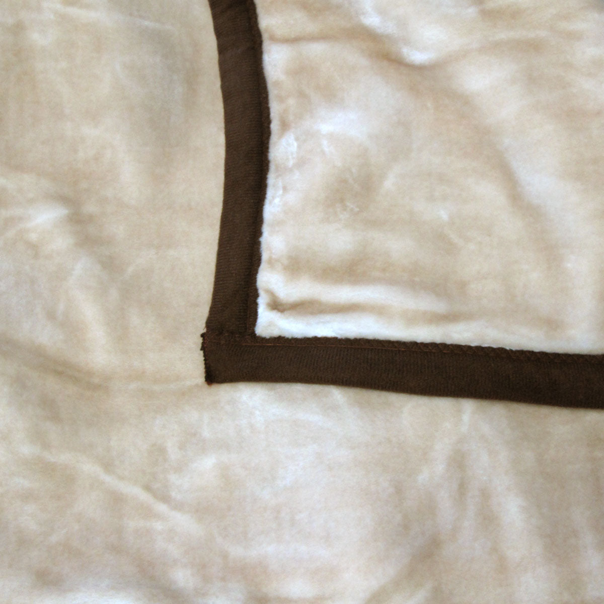 800GSM Luxury Reversible Animal Pattern Mink Blanket Queen 200 x 240 cm Lion Tiger Brown 4