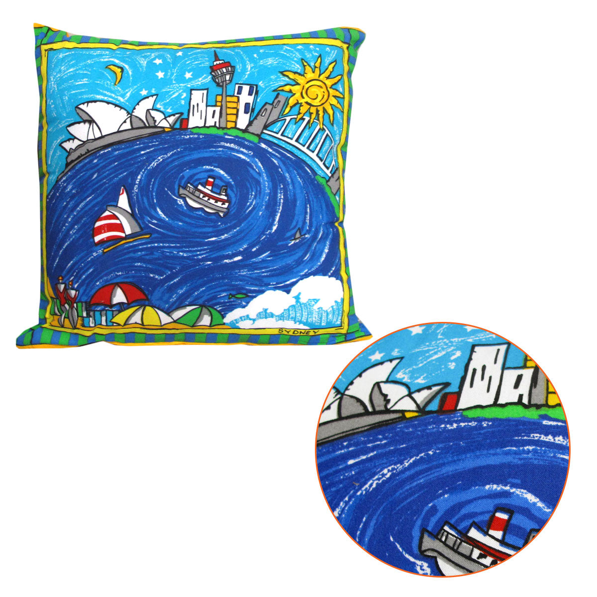 Rapee Sydney Opera House Filled Cushion 40 x 40 cm