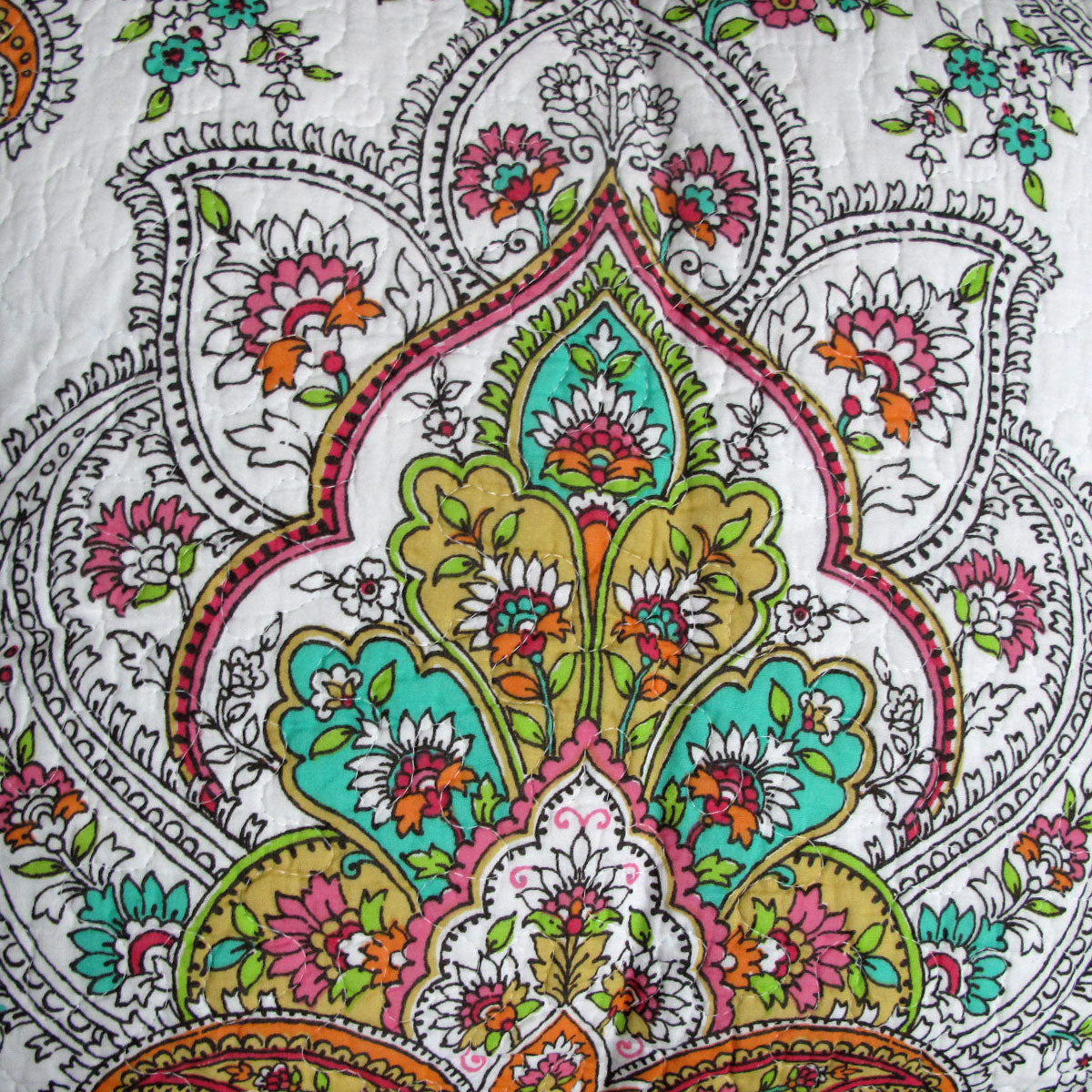 100% Cotton Cover Lightly Quilted Coverlet Set Abigail Queen 3