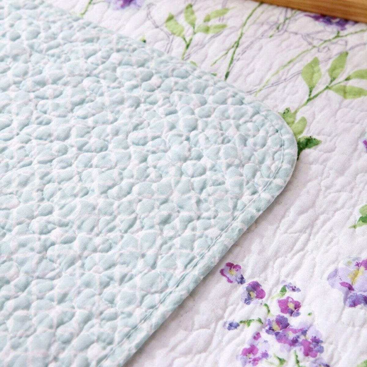 100% Cotton Lightly Quilted Coverlet Set Gabby Queen 230 x 250 cm 4