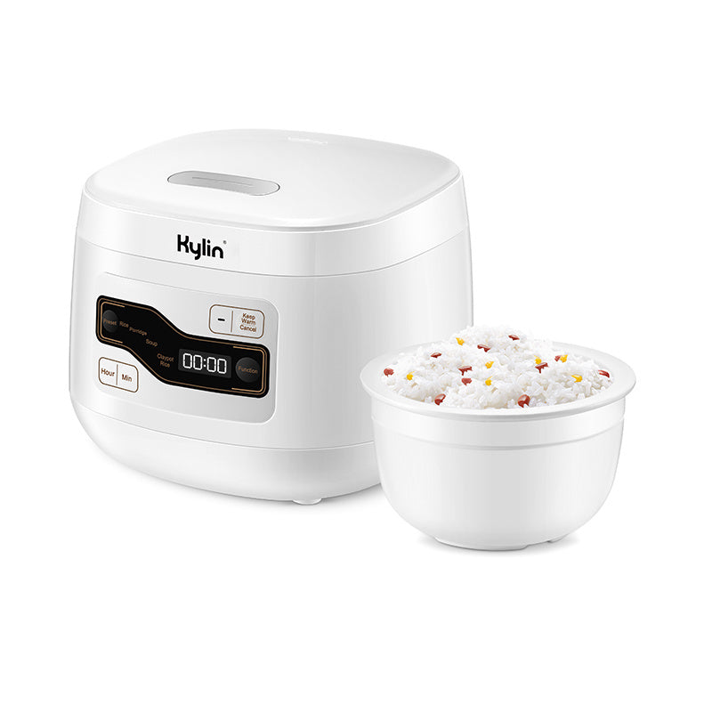 Kylin Electric Multi-Function 4 Cups Ceramic Pot Rice Cooker 2L White AU-K1020 3