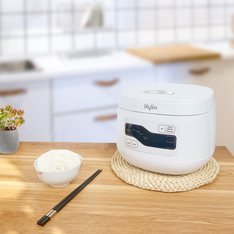 Kylin Electric Multi-Function 4 Cups Ceramic Pot Rice Cooker 2L White AU-K1020 6