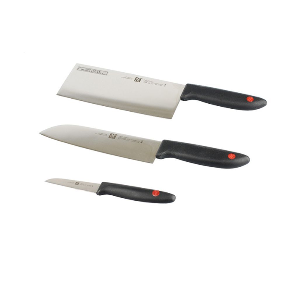 Zwilling ZW-K14 Twin Point Santoku Knife Chef's Knife 4PC Knife Set 5