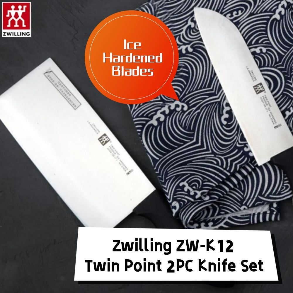 Zwilling ZW-K12 Twin Point Chef's Knife 2PC Knife Set 6