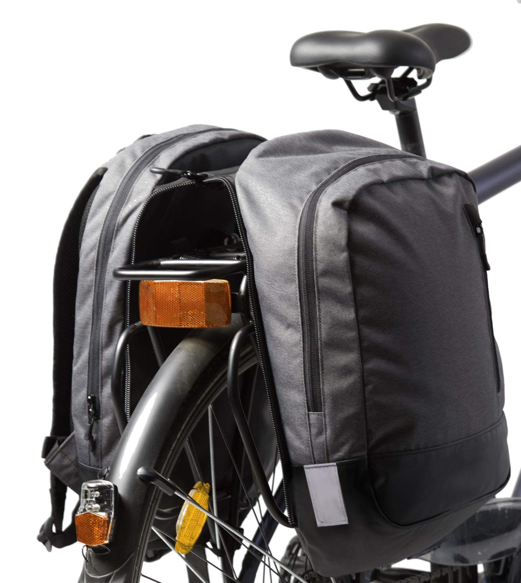 2 in 1 Backpack and Double Pannier Bag - 25L 7
