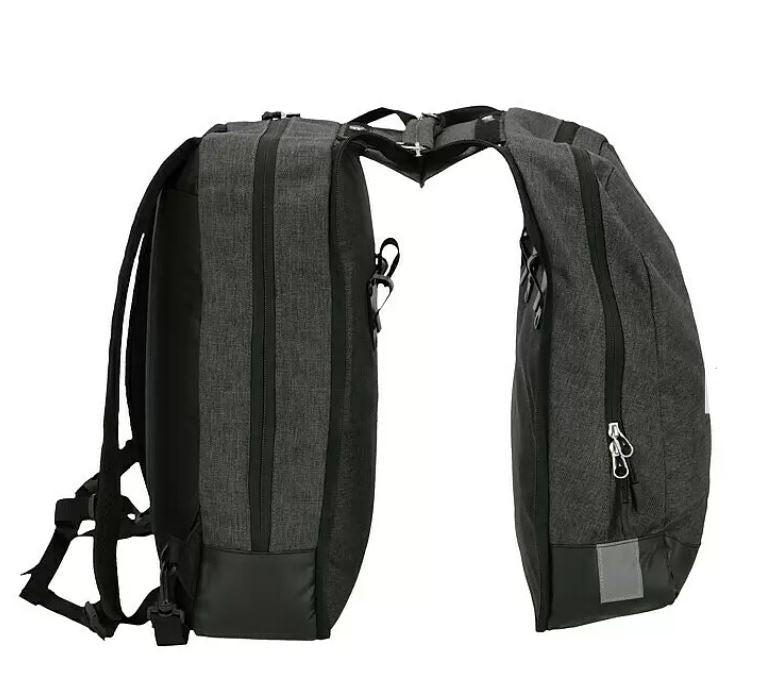 2 in 1 Backpack and Double Pannier Bag - 25L 12