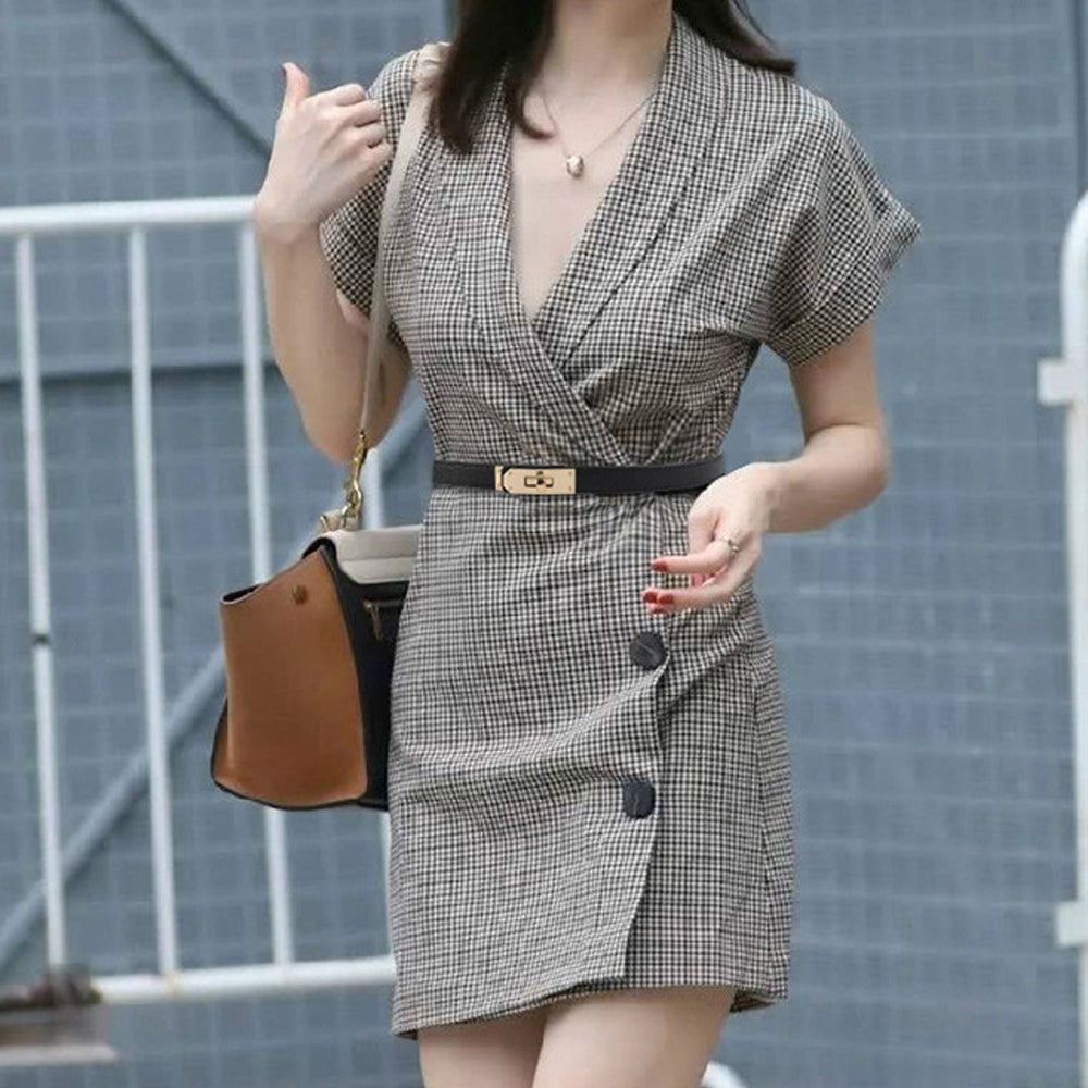 Luxury Cow Leather Women Waist Belt Slim Corset Strap Dress Shirt Belt (Grey) 4