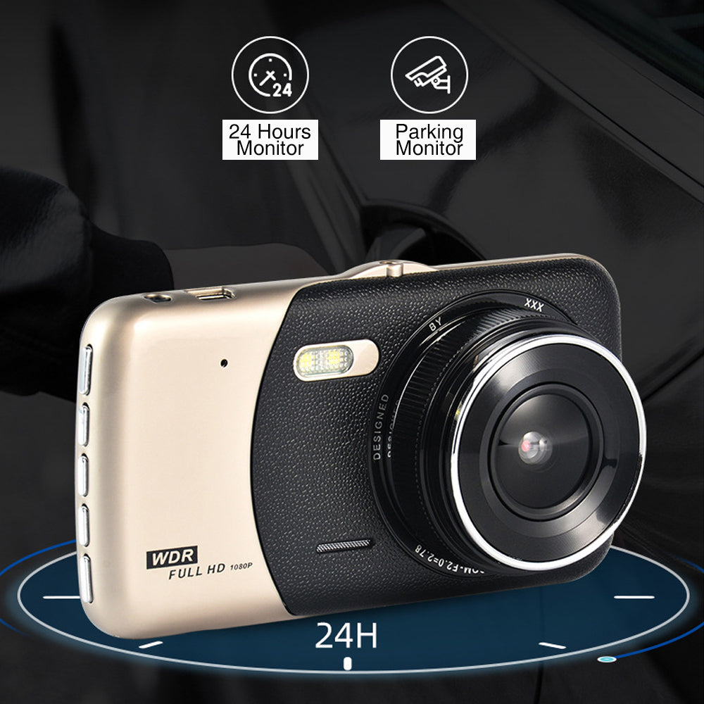 1080P Car Dash Camera Dual Front and Rear Video DVR Recorder Night Vision Kit 6