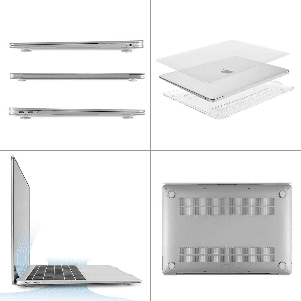 Premium High Quality 13.3'' Crystal Clear Case for 2021 New Macbook Air A2337 A2179 A1932 3