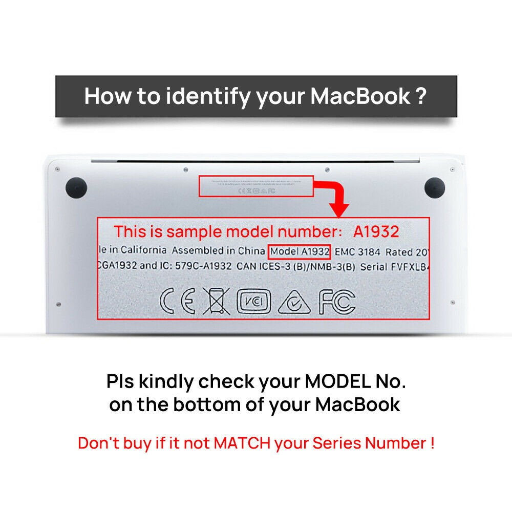 Premium High Quality 13.3'' Crystal Clear Case for 2021 New Macbook Air A2337 A2179 A1932 4