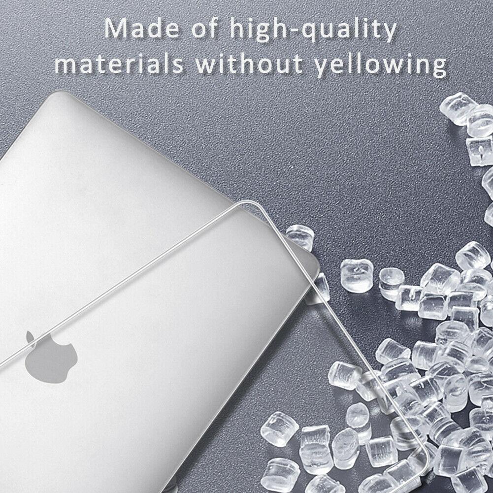Premium High Quality 13.3'' Crystal Clear Case for 2021 New Macbook Air A2337 A2179 A1932 5