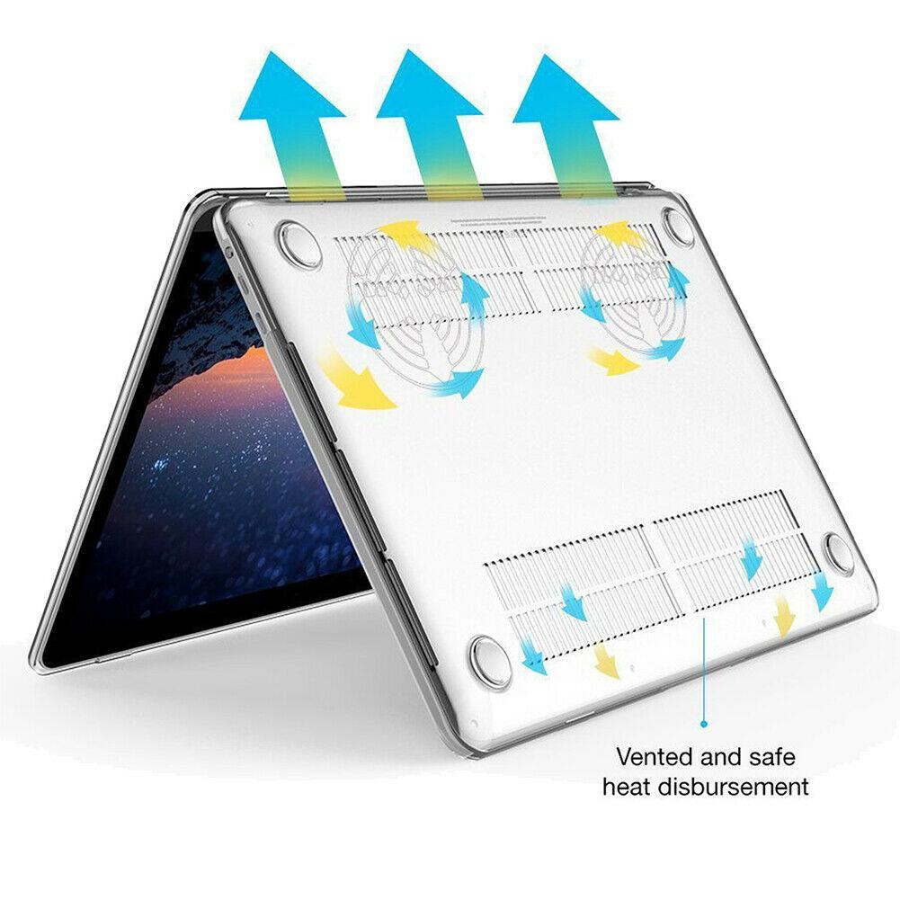 Premium High Quality 13.3'' Crystal Clear Case for 2021 New Macbook Air A2337 A2179 A1932 9