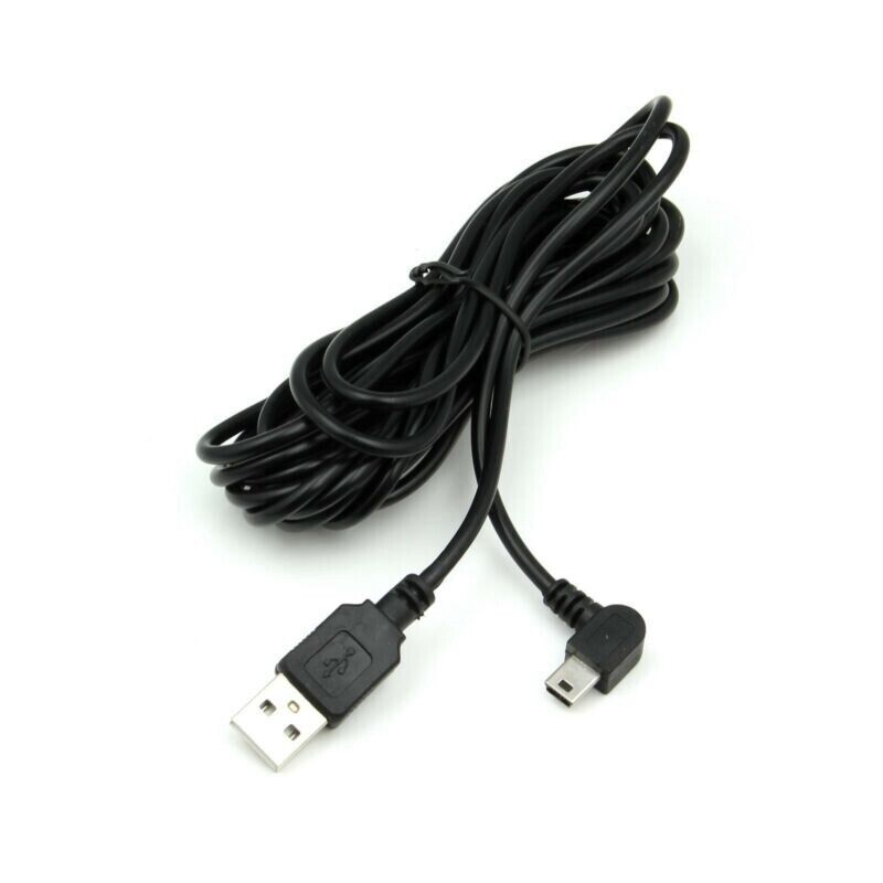 Dash Cam Mini USB Right Turn Extra Long Charging Cable 3.5M Dash Dashboard Lead 5