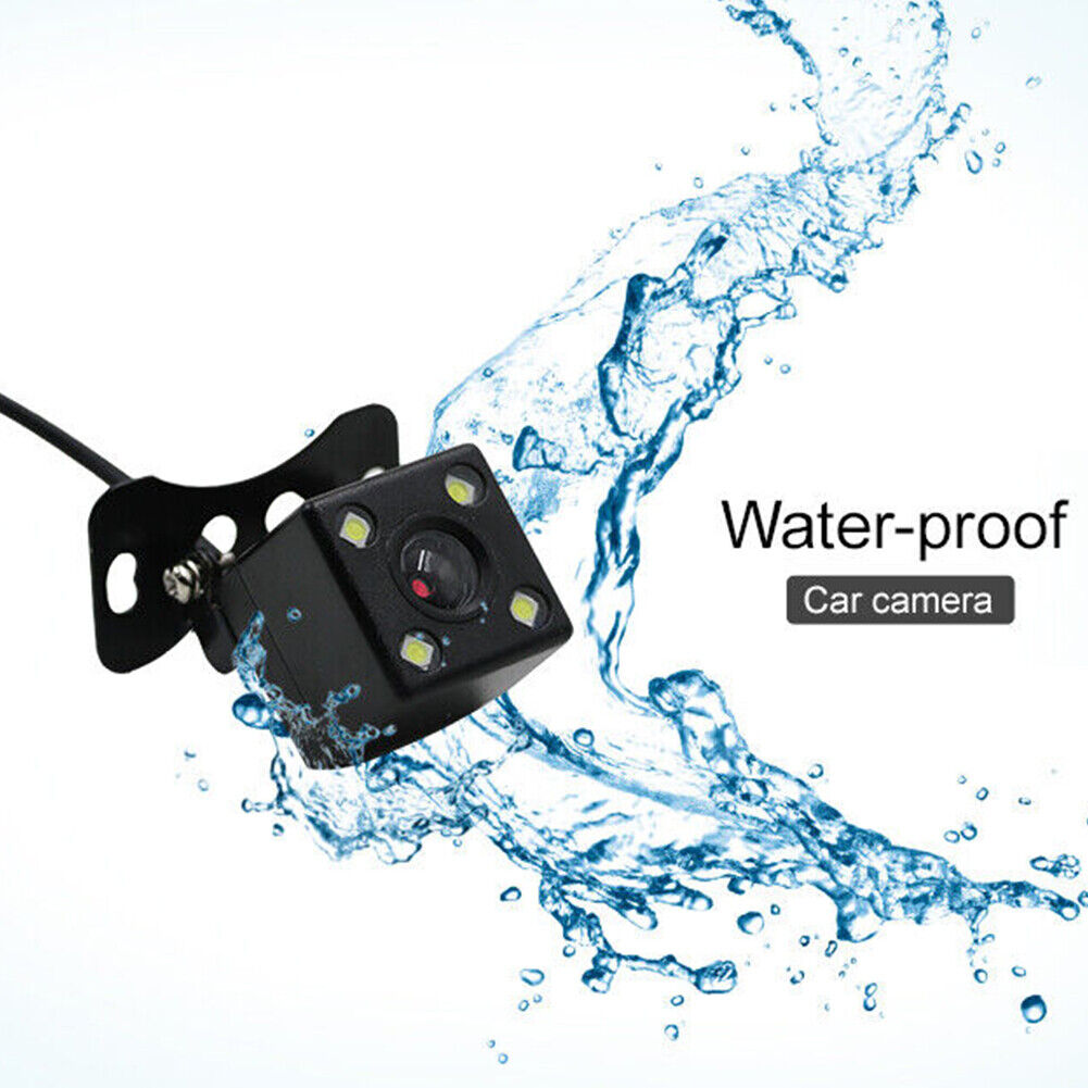 4LED Car Rear Camera Auto Parking Monitor Night Vision IP67 Waterproof With 5.5m Cable 5