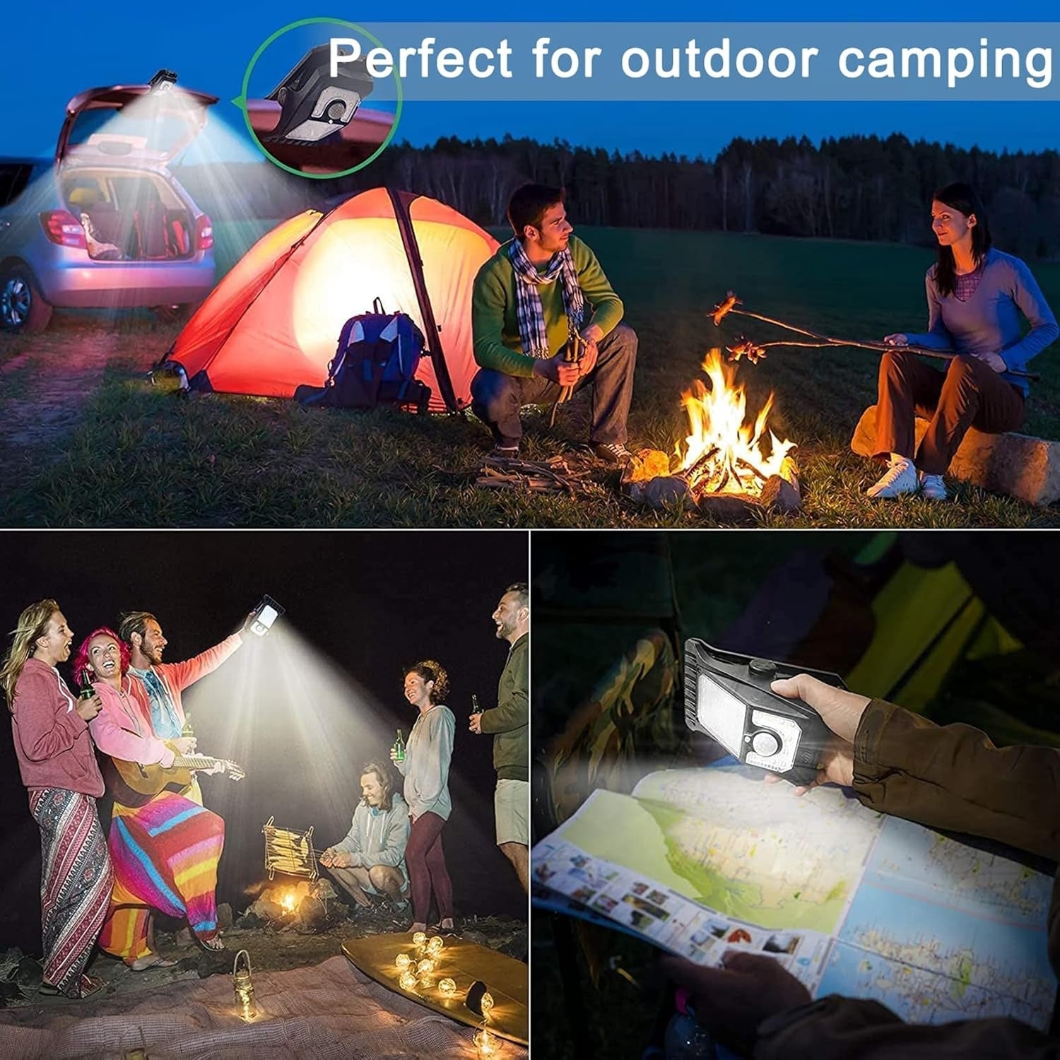 Clip-On Solar LED Light Outdoor Motion Sensor 45 LEDs IP65 Waterproof Security Wall Light 7