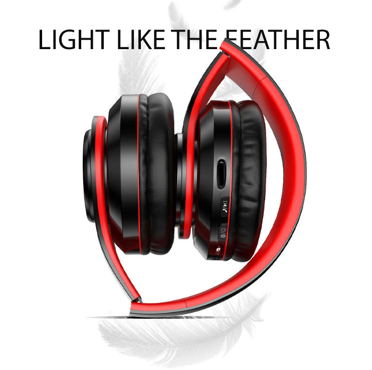 Bluetooth 5.0 Wireless Earphones Foldable Headset Stereo Headphones (White) 8