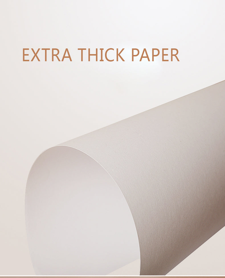 Sketch Pad 40 Sheets Artist Drawing Painting Art Paper with Thick Baseboard(41.8*27.8cm) 4