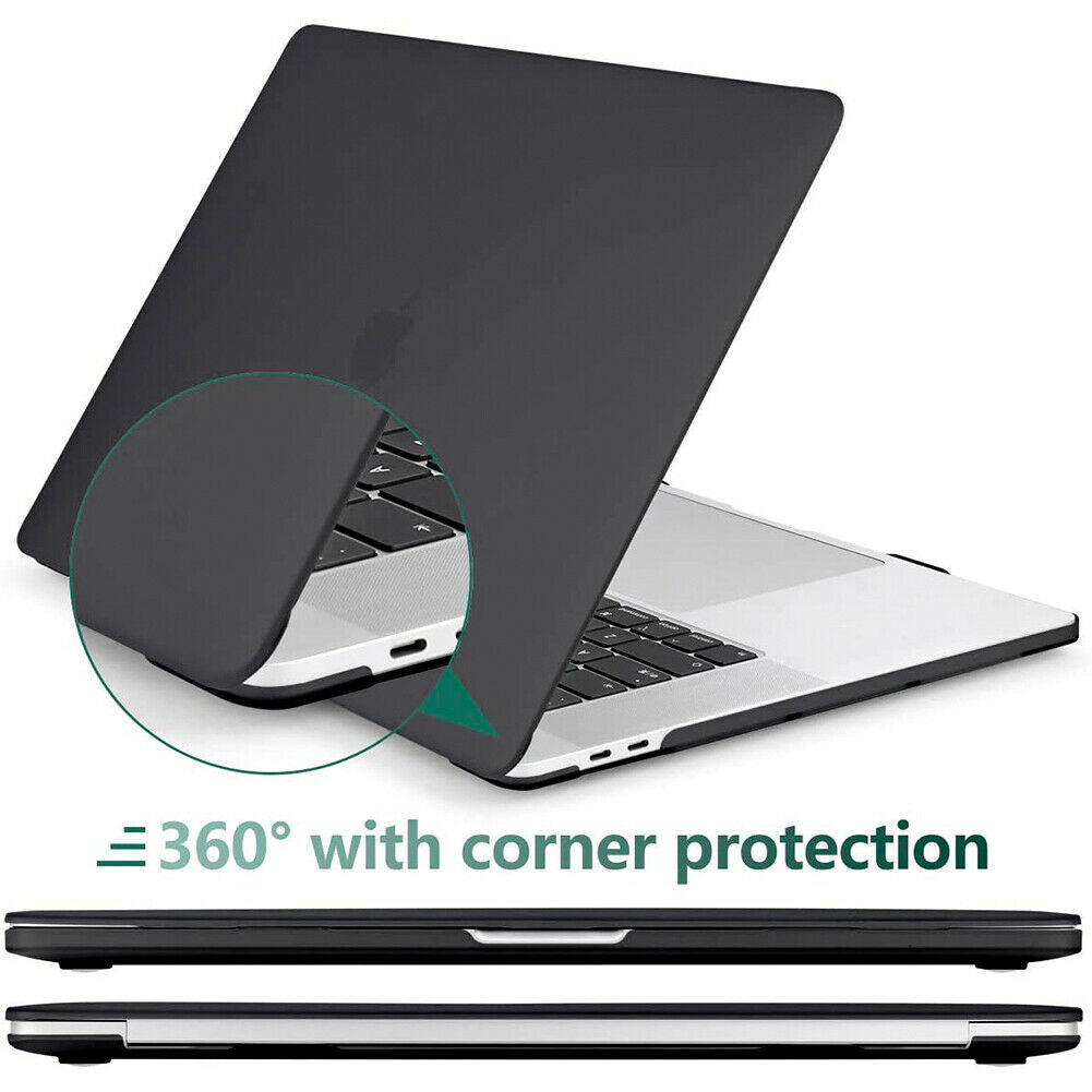 2020 Macbook Pro 13 Inch Case Plastic Hard Case Shell for 2020 Macbook Pro A2251 A2289 A2179(Black) 4