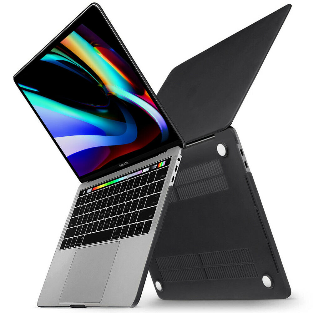 2020 Macbook Pro 13 Inch Case Plastic Hard Case Shell for 2020 Macbook Pro A2251 A2289 A2179(Black) 11