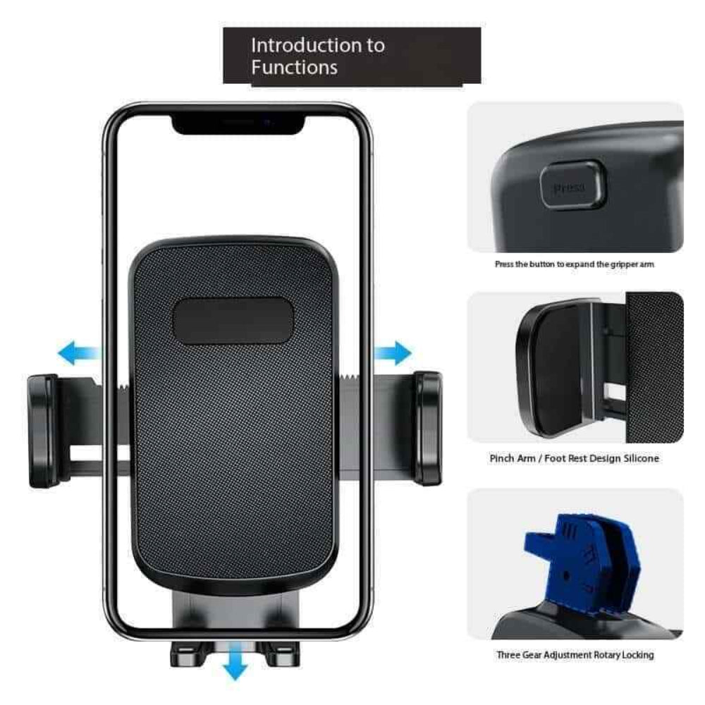 Universal Car Phone Stand Dashboard Hands Free Car Mount Phone Holder 3