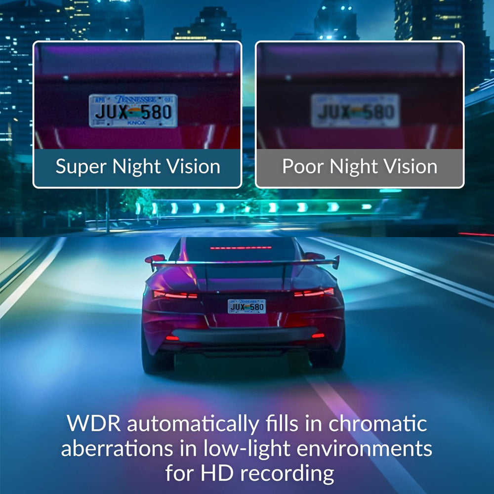 3 Channel Car DVR HD 1080P Vehicle Dash Cam Three Way Camera DVRs Recorder with 32 GB Card 5