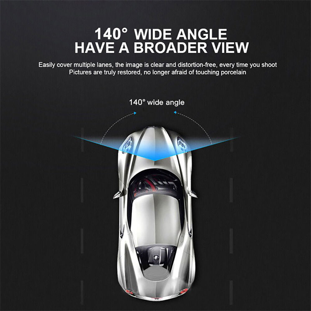 WIFI 3 Channels Dash Cam 1080P Full HD Car Dashcam with Hardwire Kit and 32GB Card 5