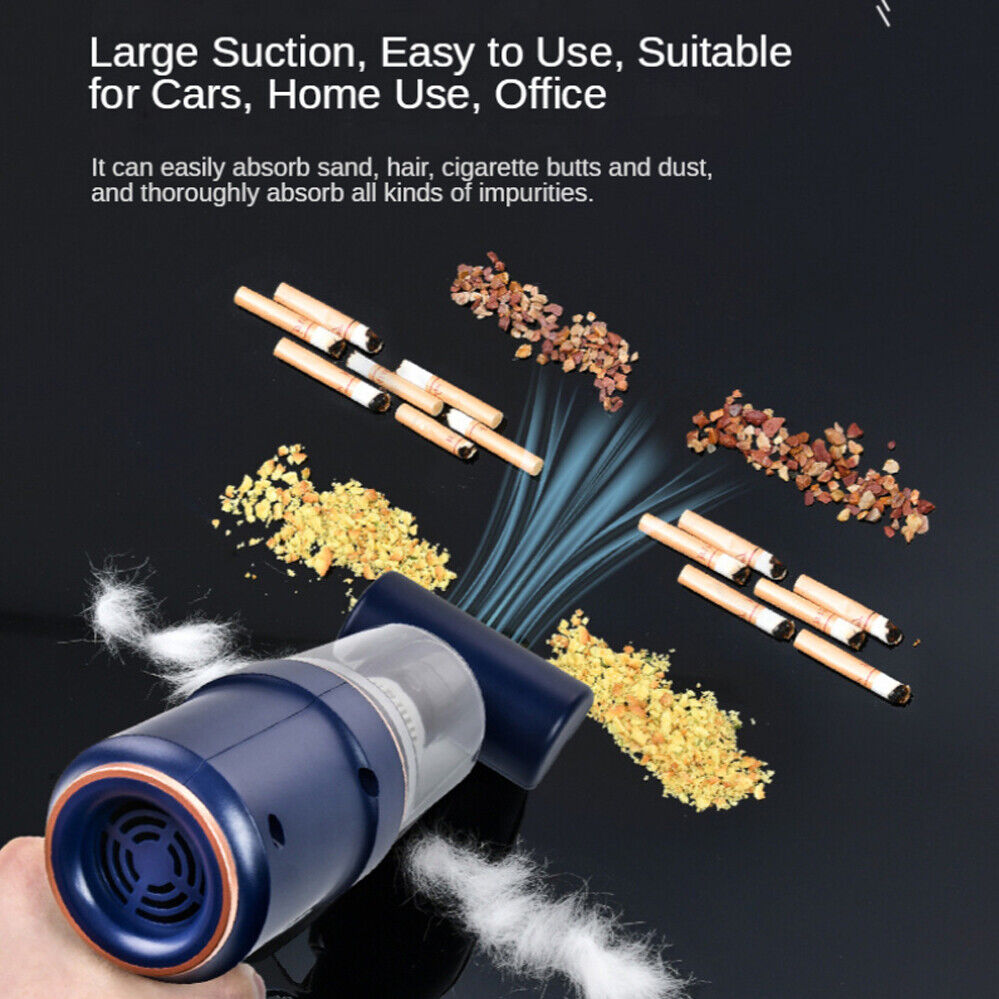 Portable Vacuum Cleaner Car Air Duster Handheld Cordless Home Car Dust Blower 3