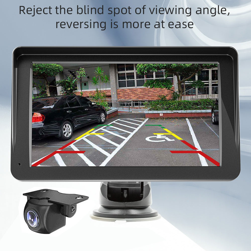 7" IPS HD Touch Screen Apple Android Carplay with Dual Dashcam 64G Card 6