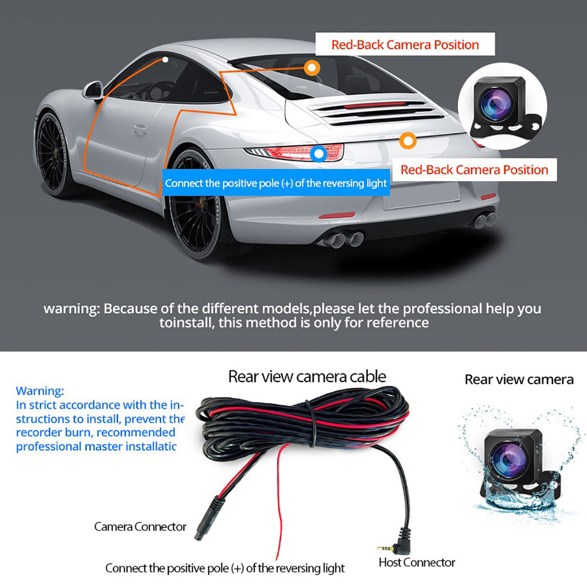 10” 4K Mirror Dash Cam, 2K Rear Camera, WiFi GPS ADAS BSD, Stream Media, 64GB Included 9