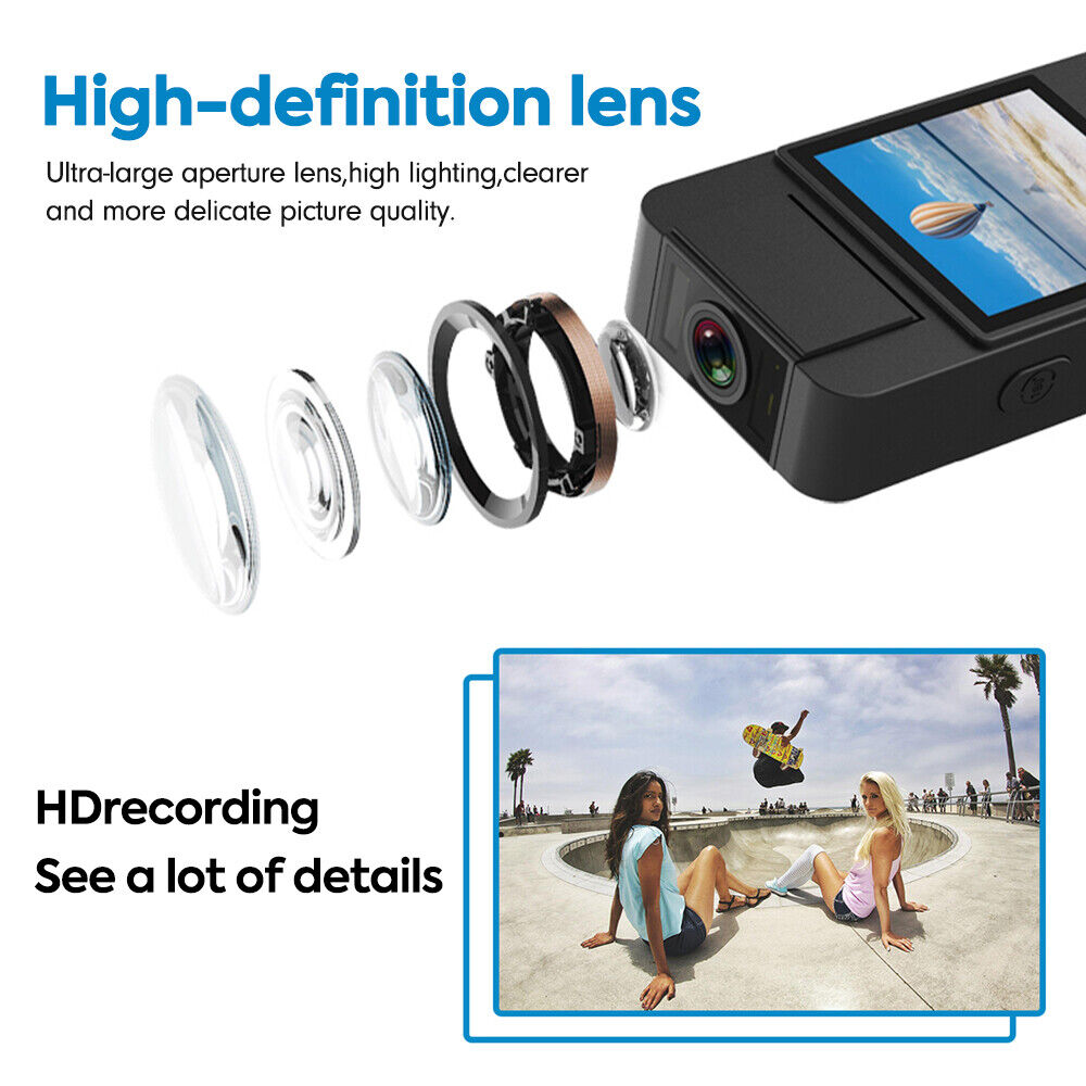 1080P Wifi HD Stable Riding Camera Wearable Video Recorder Comes With 64G SD Card 6